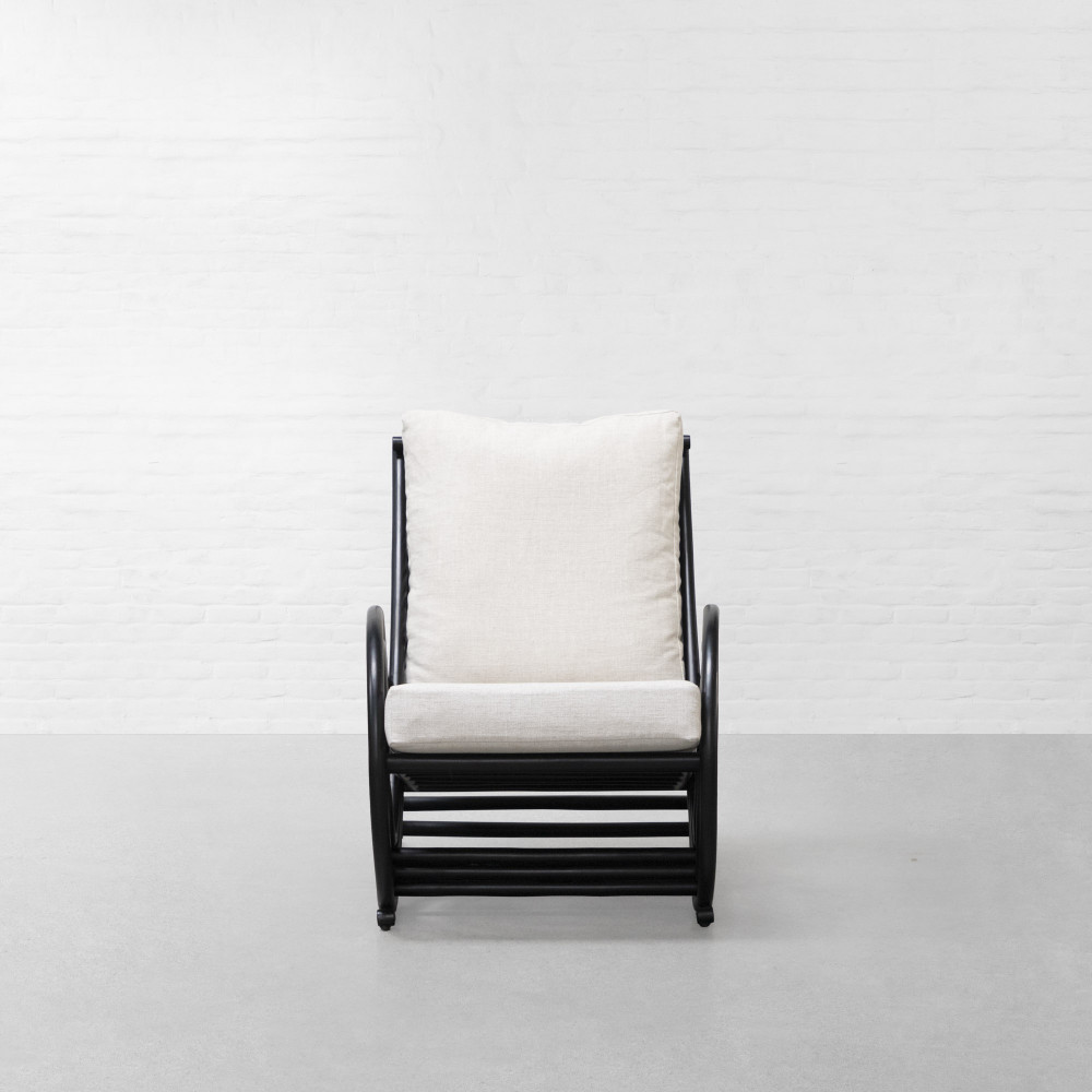 Gili Lounge Chair- Black Finish