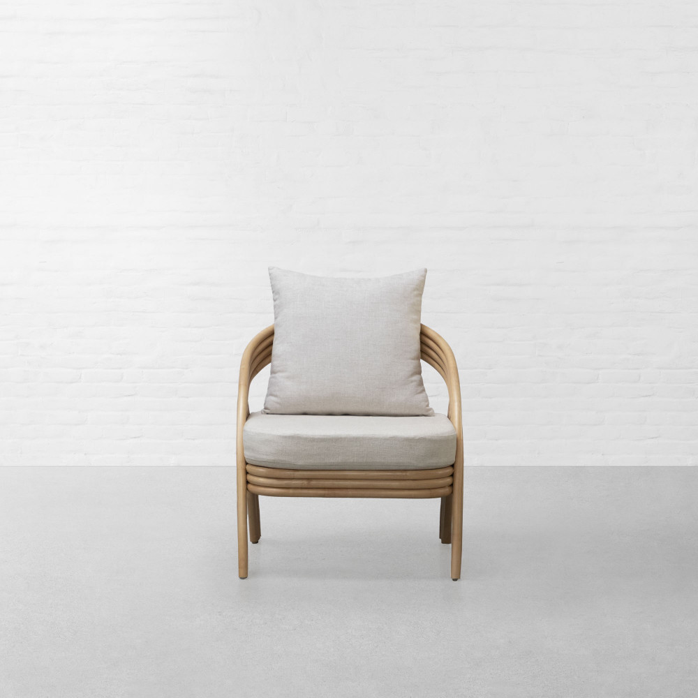 Malmo Lounge Chair - Natural Finish