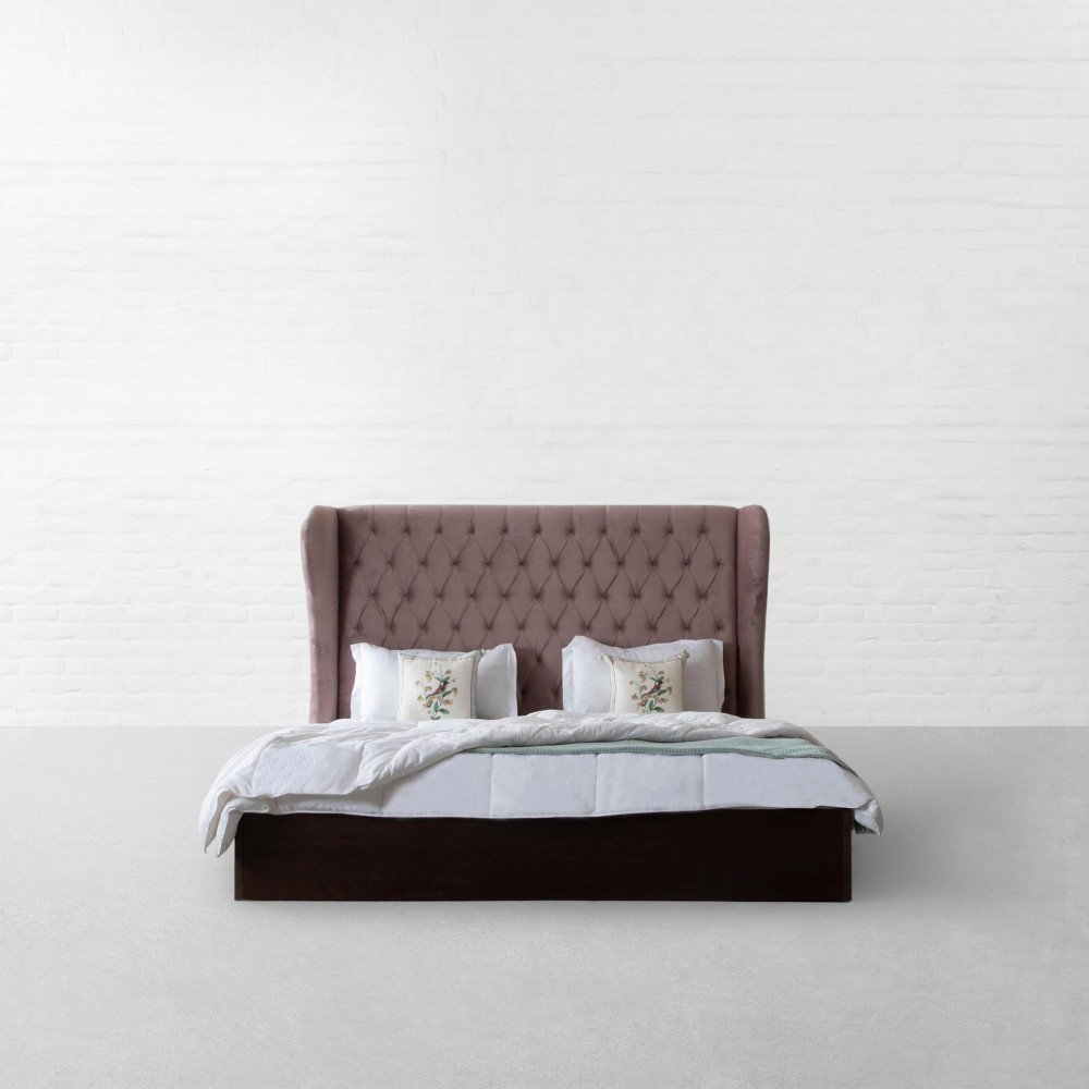 Wingback Tufted Bed Collection