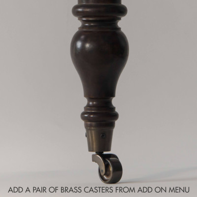 Antique Brass Casters