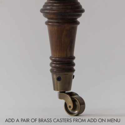 Antique Brass Casters