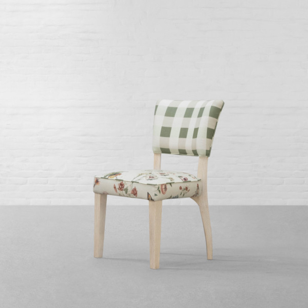 Prague Dining Chair - Dual Fabric