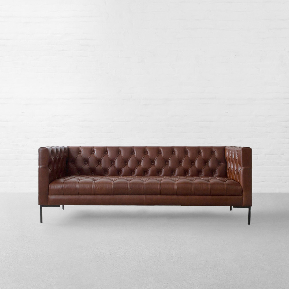 Lisbon Leather Sofa Collection