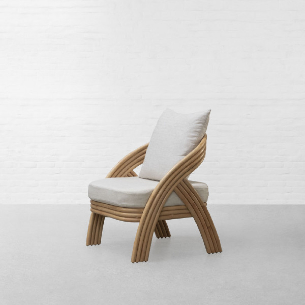 Malmo Lounge Chair-Natural