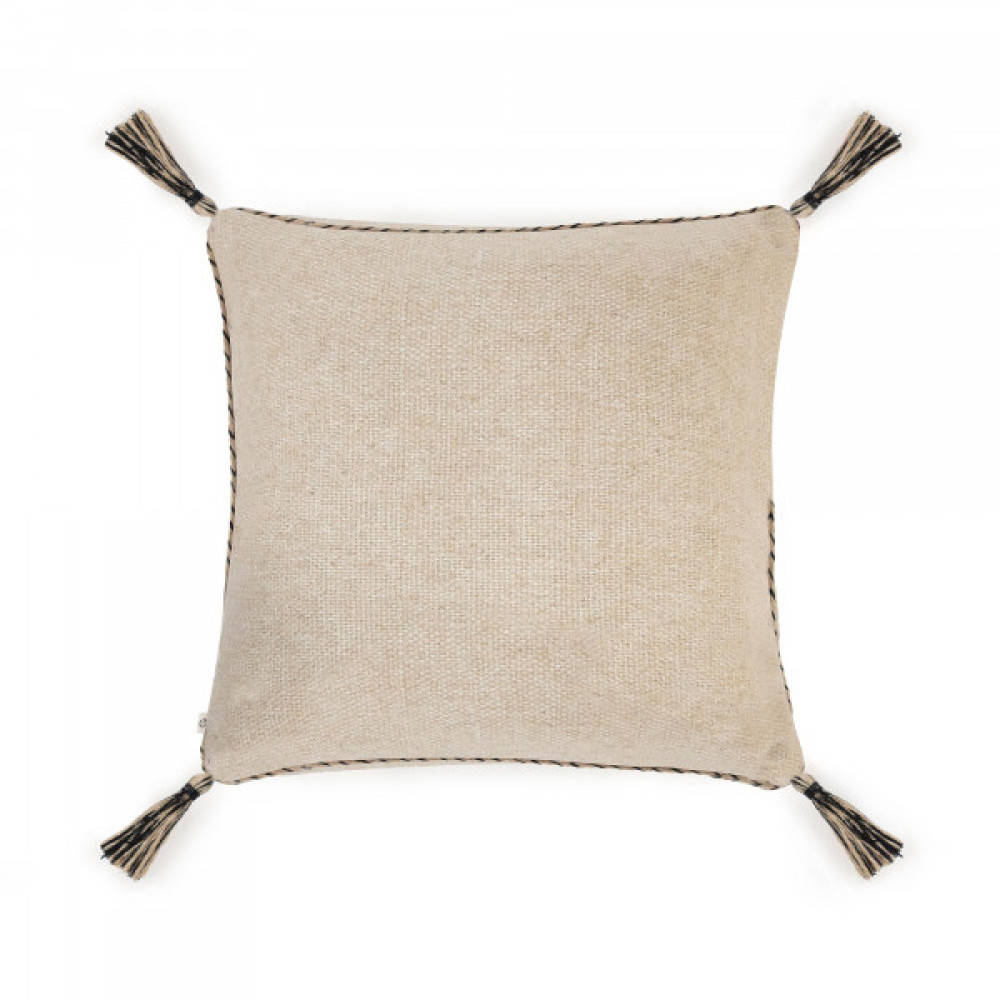 Rangapara Handwoven Cushion Cover-Natural