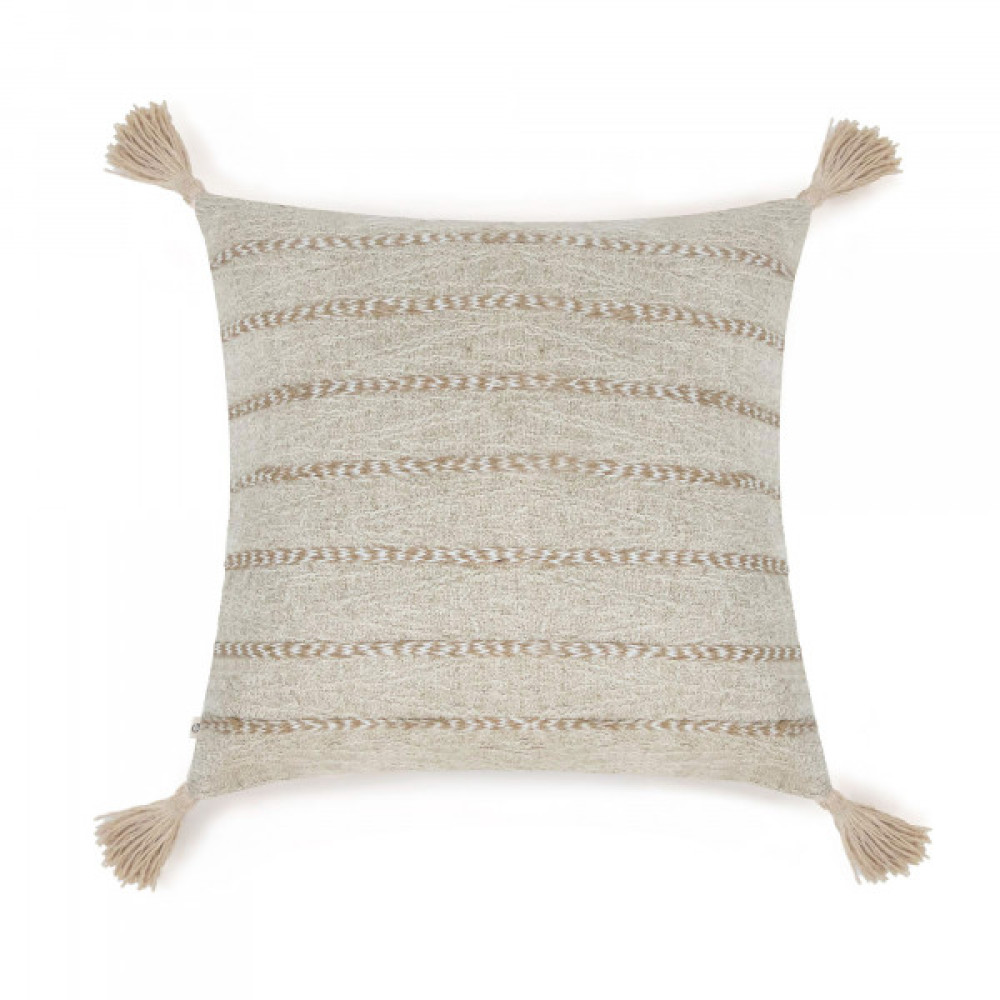 Missamari Handwoven Stripe Cushion Cover