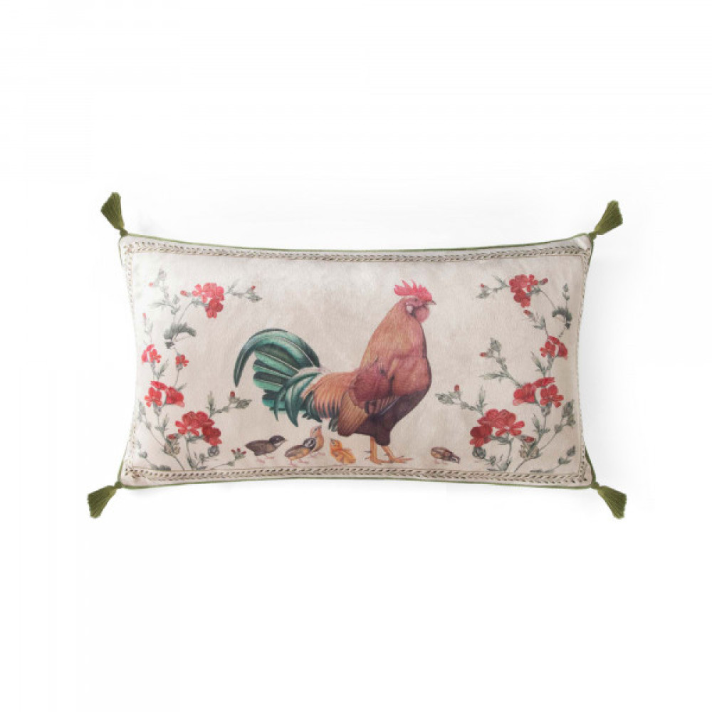 Hen &amp; Chicks Cushion Cover