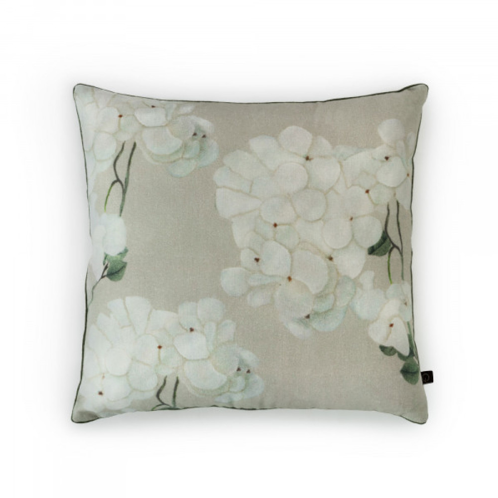 Pearl Hydrangeas Cushion Cover