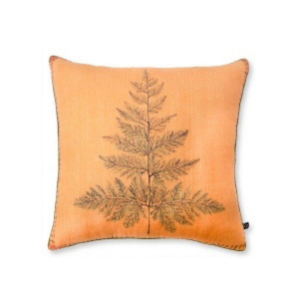 Fern Leaf-Sun Down Cushion Cover