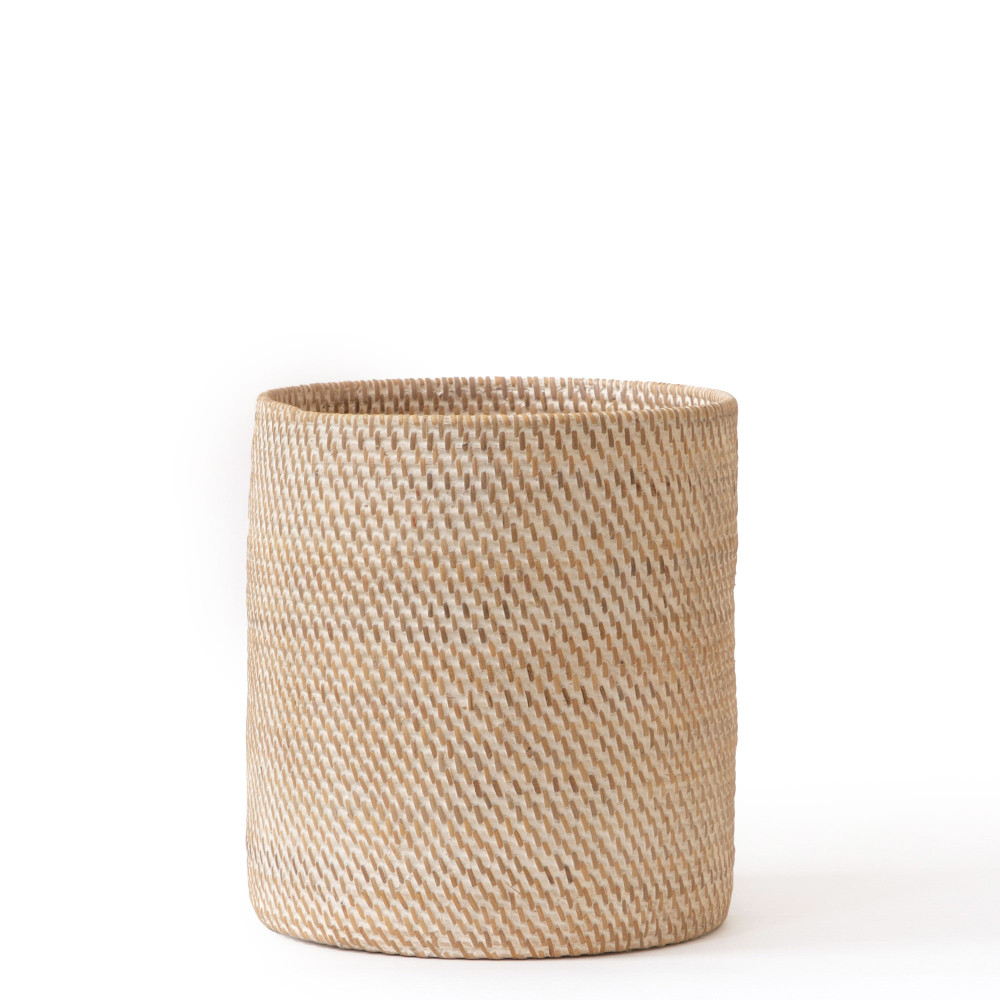 Hata Rattan Handwoven Hamper - Natural