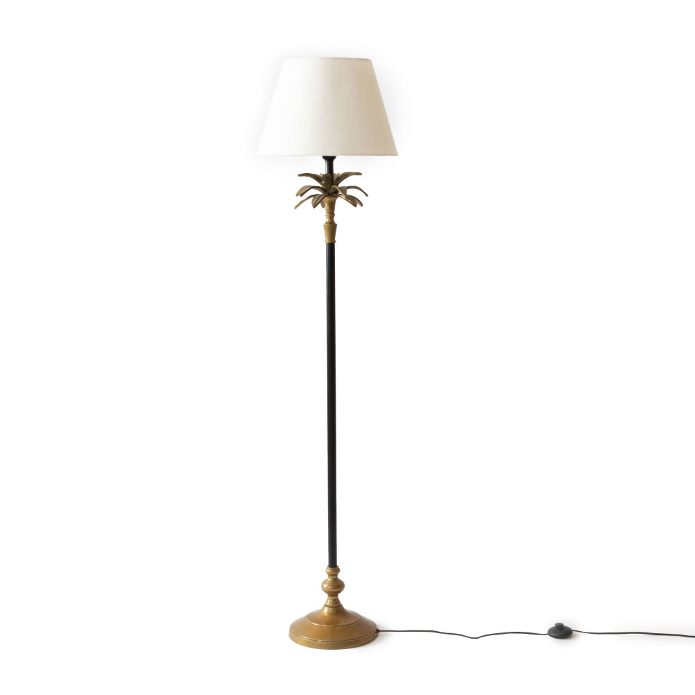 The Royal Palm Floor Lamp - Ebony