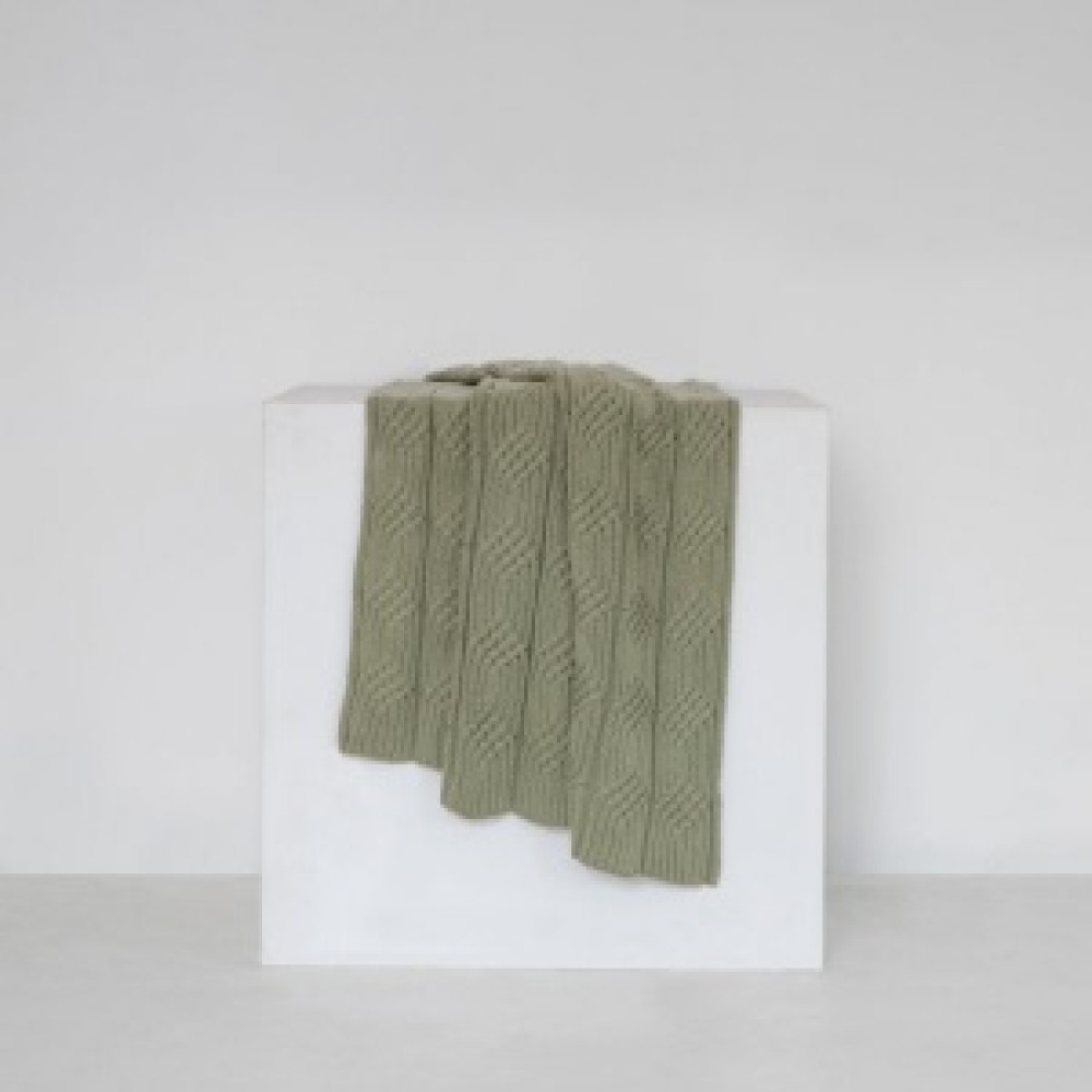 The Moss Cottage Throw