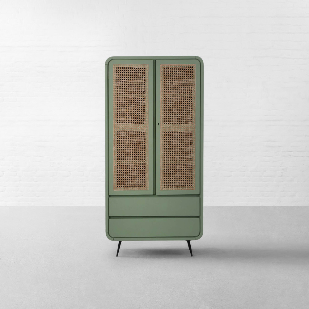 Malabar Hill Rattan Cupboard