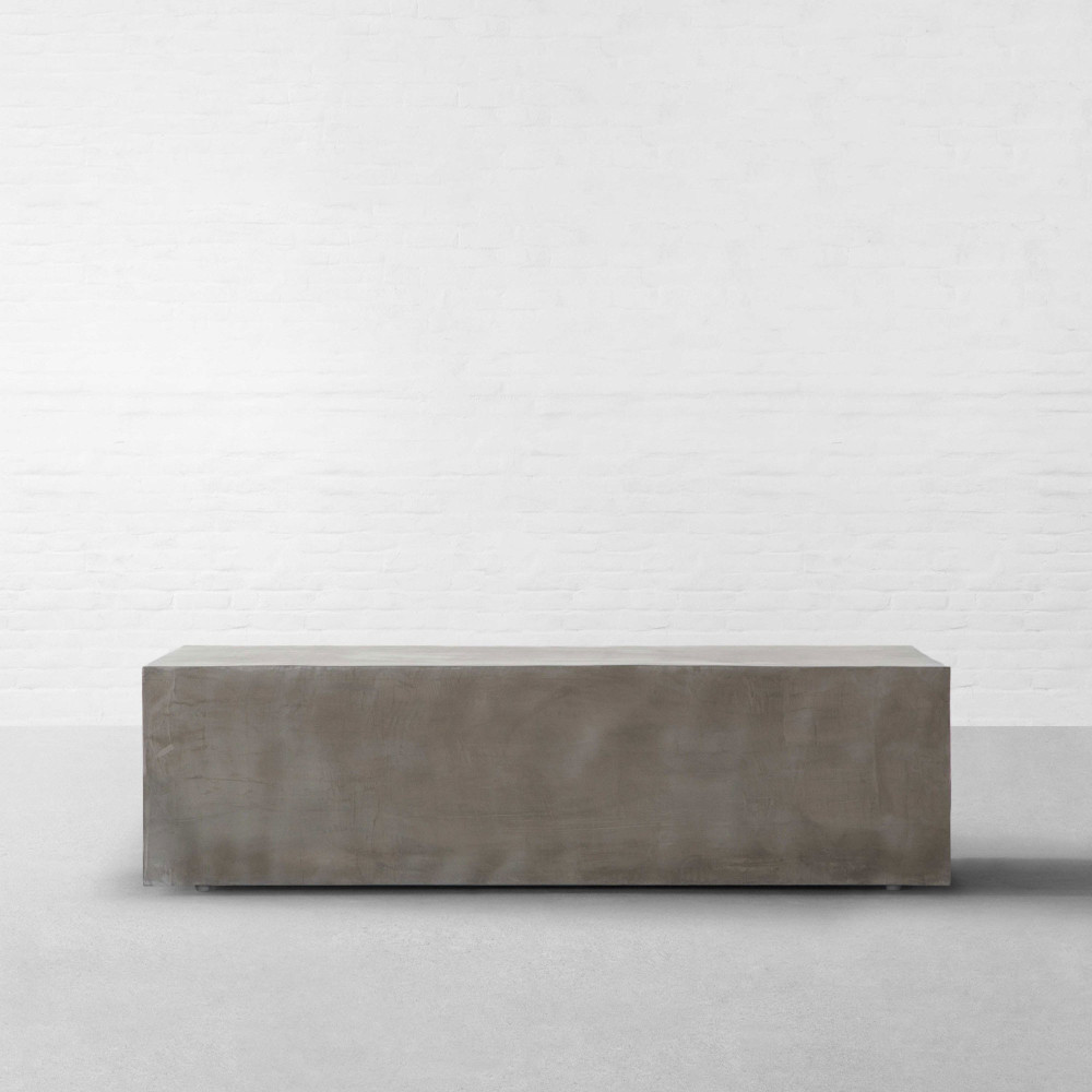 Concrete Island Block Coffee Table (RTS)