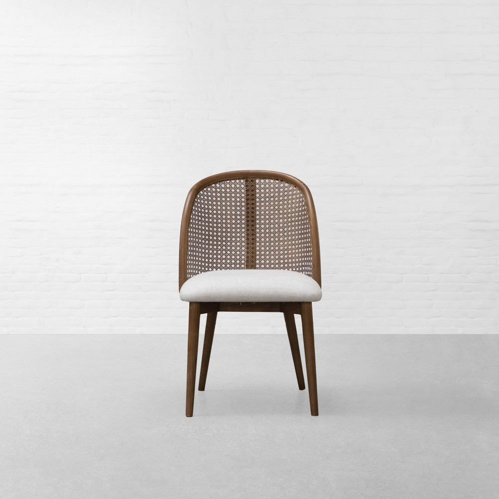Kiso Solid Fabrics Dining Chair