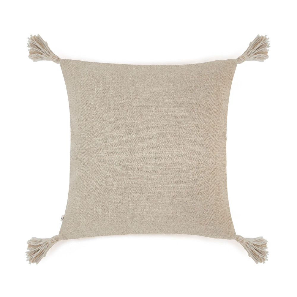 Bargaon Handwoven Cushion Cover - Ivory
