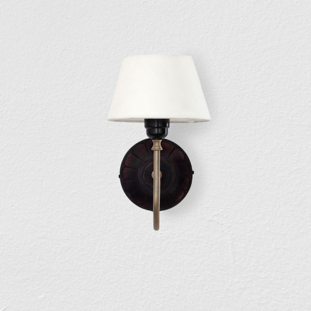 Barque Wall Sconce - Brown