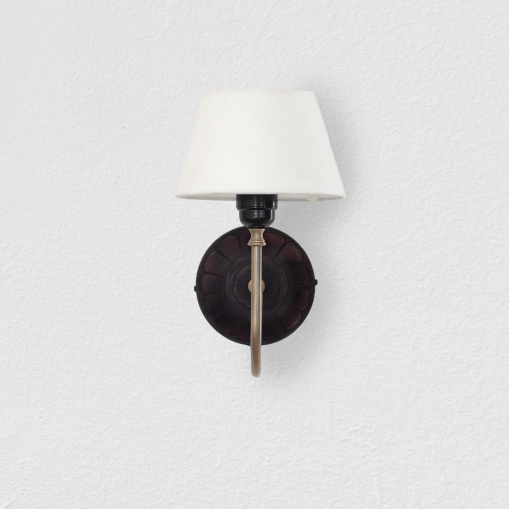 Barque Wall Sconce - Brown