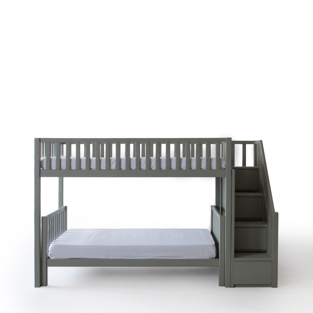 Kids Island Bunk Bed with My Junior Dream Bed and Storage Staircase