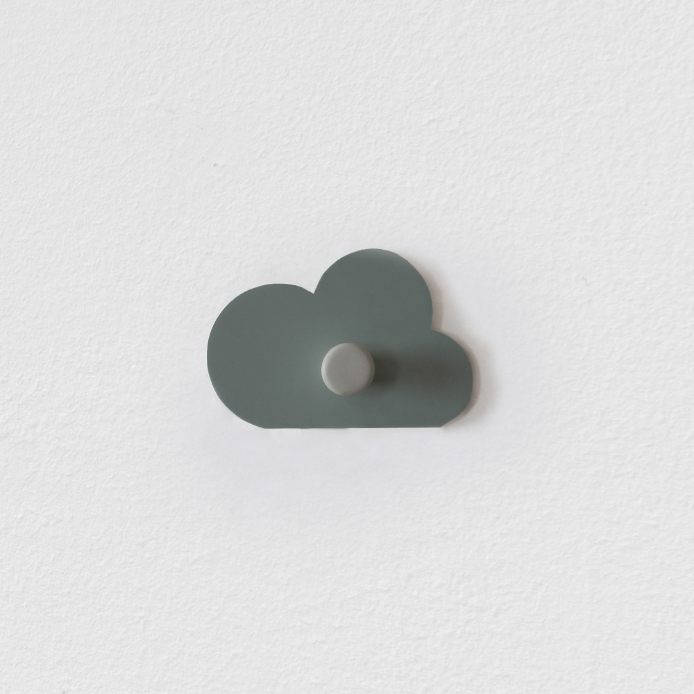 Kids Cloud Wall Decor with Knobs (Small)