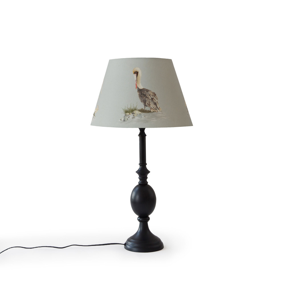 Cottage Bell Lampshade - Large - Poised Pelicans