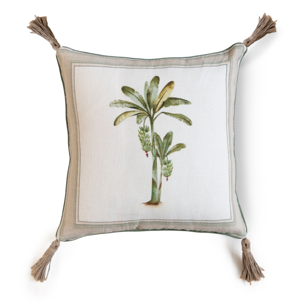 Banana Tree Cushion Cover