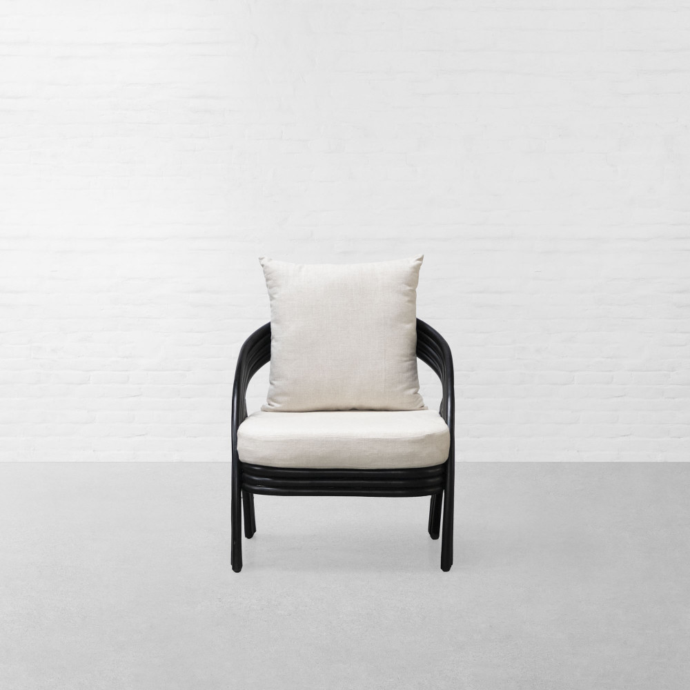 Malmo Lounge Chair - Black Finish