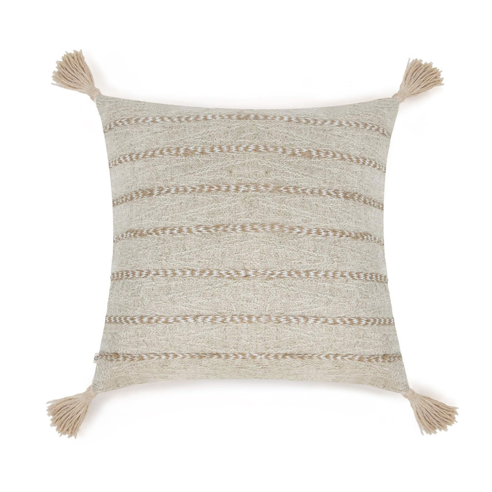 Missamari Handwoven Stripe Cushion Cover