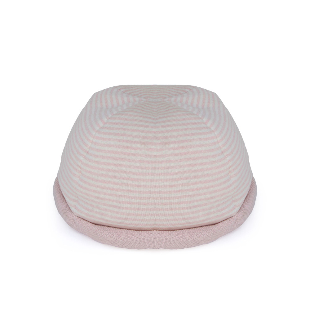 Kids My Beanie Cap Pouf - Cantaloupe Stripes