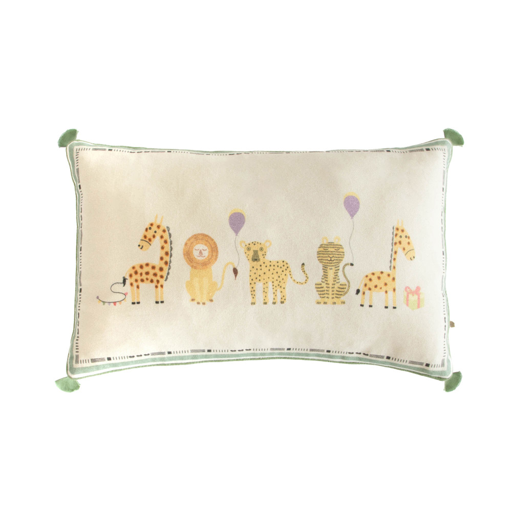 Kids My Furry Birthday Gang Cushion Cover