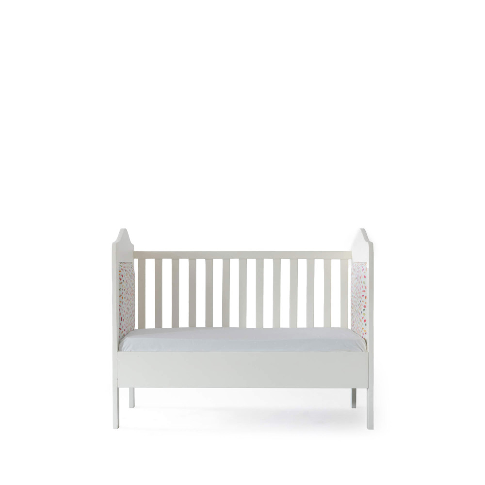 Snuggles Upholstered Baby Co-Bed (3 Walls)