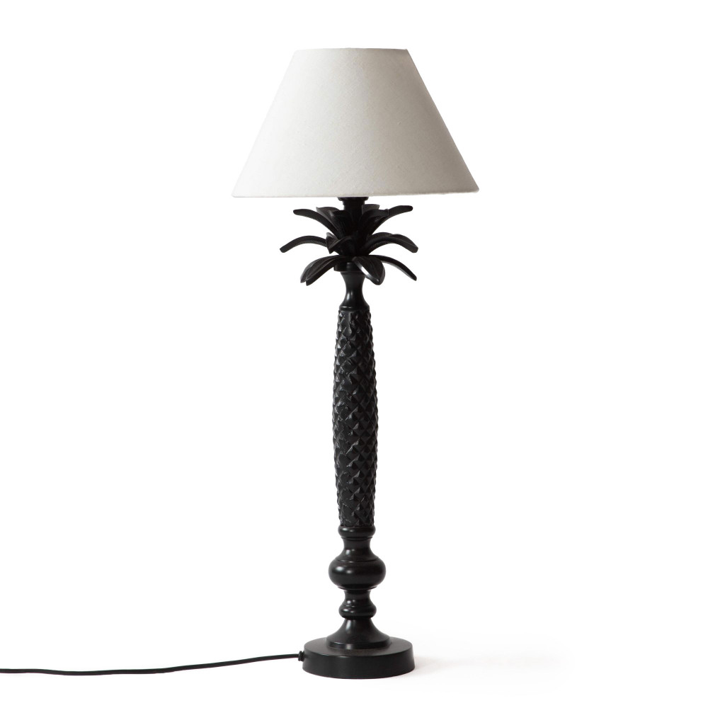 The Royal Palm Lamp Stand - Ebony